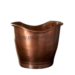 Ustic-bañera de cobre con acabado para adultos y niños, bañera de cobre sólido de ndia al mejor precio del mercado - Product Image 6