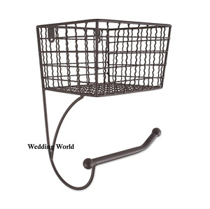 Porte-mouchoirs en métal noir Excellente qualité Porte-serviettes design fait main Vaisselle de haute qualité Offre Spéciale Porte-mouchoirs en métal - Product Image 3
