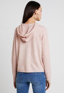 Femmes de Mode À Manches Longues rose couleur Coton Sweatshirts hiver - Product Image 4