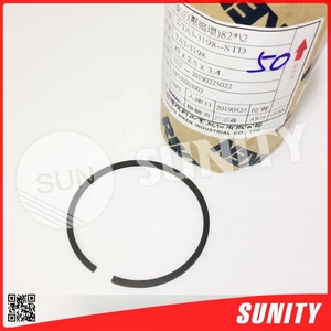 แหวนลูกสูบเครื่องยนต์ดีเซล RIK คุณภาพสูงสุดจากไต้หวัน ขนาด 82 มม. ได้รับการรับรองมาตรฐาน ISO9001 สำหรับเครื่องอัดอากาศ - Product Image 4