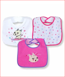 ผ้ากันเปื้อนน้ำลายผ้าโพกศีรษะสำหรับเด็กแบบทันสมัย100% ผ้าฝ้ายออร์แกนิกพิมพ์ลายมีบริการ OEM สำหรับเด็กวัยหัดเดินเด็กผู้ชายเด็กผู้หญิง - Product Image 1