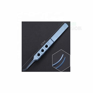 Titan truyền thép không gỉ tóc cấy ghép kẹp Hướng dẫn sử dụng phẫu thuật cụ CE ISO được phê duyệt tóc cấy ghép nhíp - Product Image 6