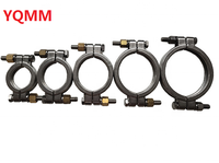 Raccord rapide à double boulon en acier inoxydable 13MPH pour applications forestières, haute pression, type Tri-Clamp