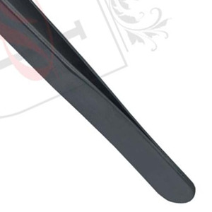 Pincettes en acier inoxydable, embout droit, Isolation, étiquette privée Multi et noire, pincettes pour cils, nouvelle collection, 1 pièce - Product Image 4