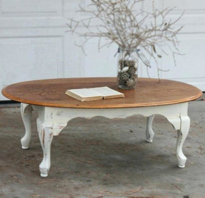 Mesa de centro moderna de madera Shabby Chic con altura ajustable, muebles de sala de estar de último diseño para uso doméstico - Product Image 6