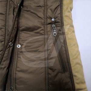 OEM diseño personalizado de las mujeres abrigo de invierno Casual deportes Puffer chaqueta con bordado impermeable acolchado Puff chaqueta - Product Image 3