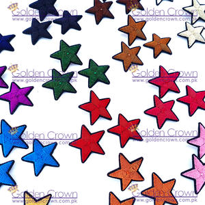 Broche de estrellas de moda de alambre de lingotes bordado a mano al por mayor | Broche de alambre de lingotes bordado - Product Image 3