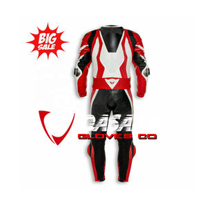 Nuevo estilo ajustable-Transpirable Moto Bikers Motocicleta Cuero Biker Racing Mejor calidad Motocicleta Trajes de cuero - Product Image 2
