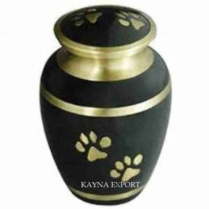 <b>PET</b> <b>URN</b> for WHOLESALE HOT SELLING PREMIUM METAL BRASS PAW PRINT <b>PET</b> <b>URN</b> for YOUR BELOVED <b>PET</b> MEMORIES ASHES HOLDING <b>URN</b> - Product Image 1