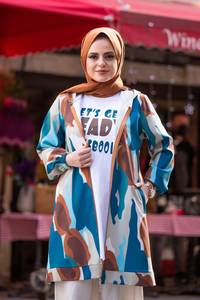 Abaya — Kaftan arabe pour femmes, nouveau modèle de vêtements islamiques, mode arabe musulmane, dubaï, qualité turque, nouvelle collection - Product Image 4