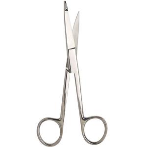 Tijeras de vendaje Knowles de acero inoxidable de 14cm | Tijeras de corte de vendaje médico para primeros auxilios y uso de enfermería - Product Image 1