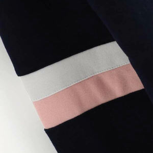 Sweat à capuche unisexe avec panneau contrasté et cordon de serrage, fabricant OEM de haute qualité, sweat en molleton de coton pour hommes, logo personnalisé, sweat de sport uni pour la salle de sport - Product Image 3