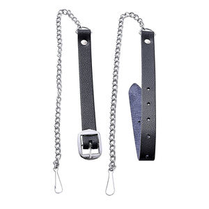 Scottish Brown Cow Hide Full Dress <b>Kilt</b> Sporran with Chain Belt All Sizes Included Durable Leather Sporran <b>Bag</b> Included - Product Image 5