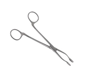 คีมจับอะเดนอยด์โค้ง 9 ซม. ยี่ห้อ St. Clair-Thompson ผลิตจากสแตนเลสสตีลแบบเรียบ สำหรับการผ่าตัดด้วยมือ มาตรฐานคุณภาพเยอรมัน - Product Image 2