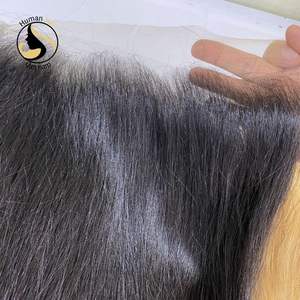 Cheveux malaisiens vierges de couleur naturelle, extension capillaire lisse de haute qualité, à cuticule, tailles 13x4 et 13x6, Swiss HD, vente en gros, - Product Image 6