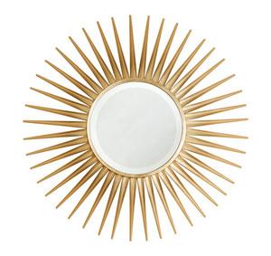 Best Selling Iron <b>Mirror</b> Art <b>Irregular</b> Circular Living Room Metal Frame Wall <b>Mirror</b> Decor Christmas Vintage Luxury Space Casual - Product Image 2