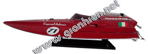 FR F430 Modèle de bateau en bois de haute qualité fabriqué à la main au Vietnam Livraison pratique Cadeau de nouveauté - Product Image 5