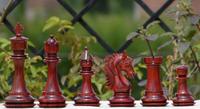 Juego de Ajedrez Stallion Knight, Juego de Ajedrez de Madera, Tamaño Rey 4.50 Pulgadas, Juego de Mesa, Embalaje en Caja de Cartón