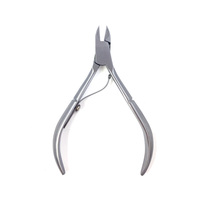 Coupe-cuticules NGHIA en acier inoxydable de haute qualité - Modèle professionnel à mâchoires de 16 mm, coupe-ongles personnalisé avec logo, pour usage des orteils, modèle à tête fine