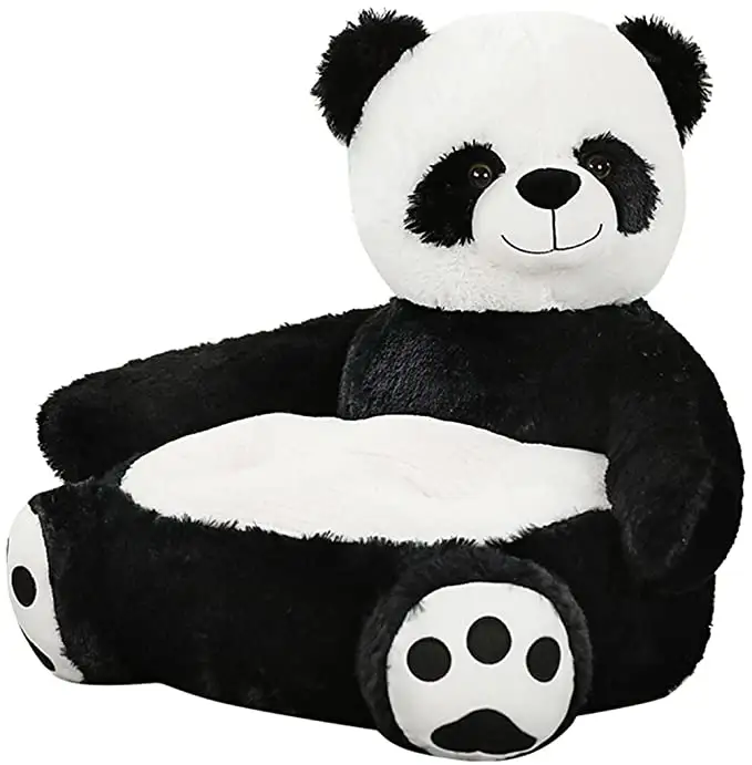 TRIHO S81828 Grosiran Kursi Sofa Santai Kantung Kacang Epp Pengisi Panda Kartun Cantik untuk Anak-anak Furnitur