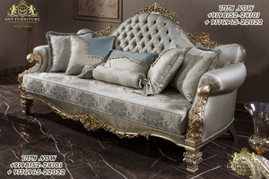 Conjunto de sofás tallados a mano de estilo europeo para sala de estar, muebles de lujo para salón, de madera brillante, tallado a mano - Product Image 2
