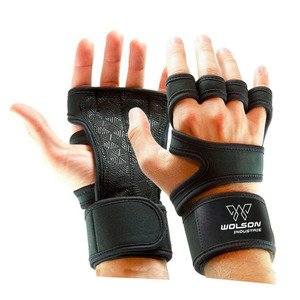 Best Quality Custom Logo Ventilated Workout Fitness <b>Weight</b> Lifting Gym <b>Gloves</b> Gym Fitness <b>Training</b> <b>Weight</b> Lifting Unisex <b>Gloves</b>. - Product Image 1