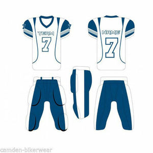 ชุดอเมริกันฟุตบอลพิมพ์ลายออกแบบได้ตามต้องการชุดฝึกรักบี้ระบายอากาศได้ดีชุดใส่เล่นฟุตบอลแบบสั่งทำขนาดพิเศษ - Product Image 6