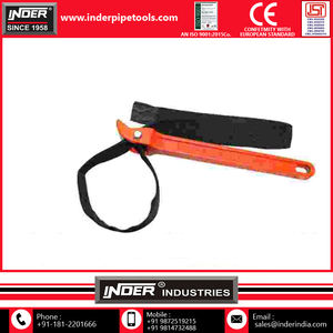 Clé à filtre à huile réglable avec sangle en caoutchouc et poignée en aluminium Inder, qualité industrielle, garantie 3 ans à bas prix - Product Image 6