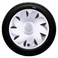 Enjoliveurs et caches-roues ABS chromés argentés Teamcar 14 pouces pour camions Ssangyong Korando/REXTON/MUSSO Europe 2004-2010 SKs200