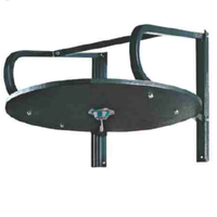 Jeu de balles de boxe automatique, vitesse réglable, freisant, support de balle réflexe, plateforme avec pivotante