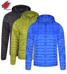 2024 chaqueta abullonada de invierno Unisex a prueba de viento impermeable señoras hombres lona Formal con capucha lona Formal lona - Product Image 5
