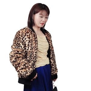 Women Plus Size Faux Fur <strong>Coat</strong> Jackets Long Sleeve With Full Zip and <strong>Thread</strong> Winter Soft Thick Outerwear - Product Image 1