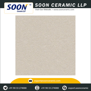 Carreaux de sol en porcelaine sucrée 600x600 de fabrication indienne, nouveau design rustique pour usage extérieur, antibactériens et antidérapants, marque Soon - Product Image 4