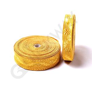 Uniforme ceremonial de la mejor calidad, encaje trenzado dorado, encaje francés Mylar, color dorado personalizado - Product Image 6