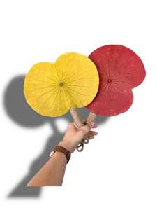 Abanico de Palma hecho a mano, decoración del hogar, fresco, de verano, hecho en Vietnam 99GD - Product Image 4