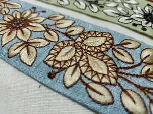 Custom Made Machine Embroidered Ethnic Indian Designed with Pearls and <b>Laces</b> in Assorted Sizes and Colors for Wedding Dress Desi - Product Image 4