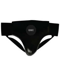 New Arrival Groin Guard for Sports & Martial Arts <b>Elastic</b> <b>Laces</b> & Adjustable Waist Leather MMA Groin Protection - Product Image 5