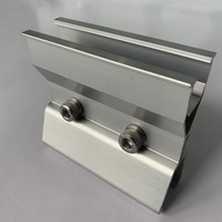 Système de fixation de toit solaire en aluminium anodisé 6005-T5 de haute qualité, garantie 10 ans, résistance au vent 60 m/s, fabriqué au Vietnam