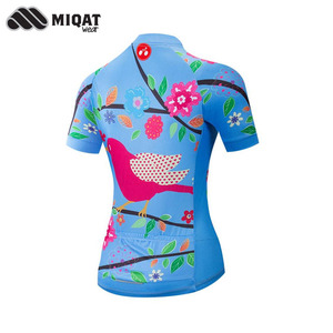 Conjunto de Jersey de ciclismo para mujer, ropa de verano para chica, pantalones cortos de babero, ropa de bicicleta, traje deportivo - Product Image 2