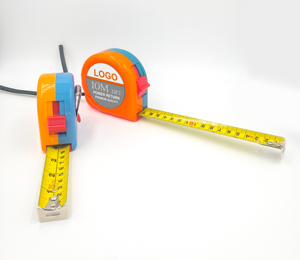 Đài Loan Made OEM Thương Hiệu Biểu Tượng Tùy Chỉnh Chất Lượng Cao Hai Mặt Lưỡi In Tự Có Thể Thu Vào 3M Đo Băng Tự Động Khóa Hai-Màu - Product Image 3