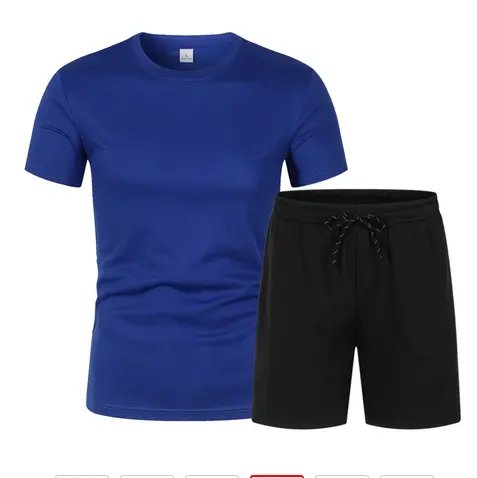 2024 été hommes Shorts ensemble body builder sport shorts avec poches T-shirts et Shorts ensemble