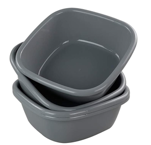 Custom Logo and Size Plastic Household Basin Small Wash Basin For Kids And Babies Square Basin From Vietnamese factory