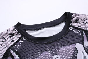 Chemises de Compression à manches longues pour hommes, protection contre les éruptions cutanées Bjj Rashguard MMA pour hommes - Product Image 3