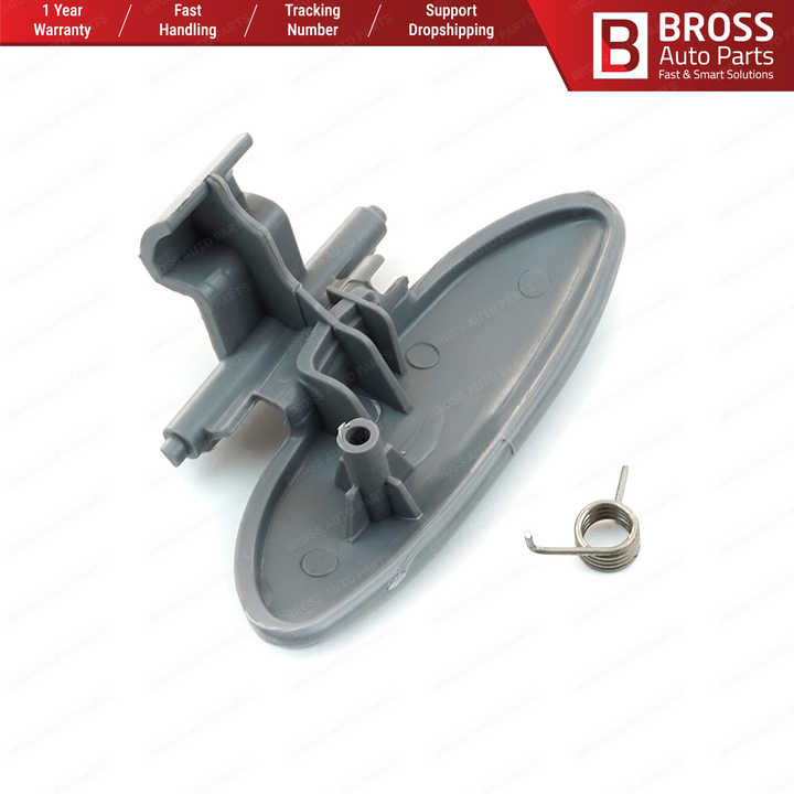 Poignée De Boîte à Gants ATU - Noir - Compatible Citroën C2 I, C3 I, Berlingo, Peugeot 301, Partner - Réf. 8218.A3