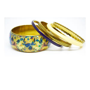 Bijoux chauds australie populaire fait à la main fête porter bracelet ensemble avec anneau coloré multi churi bracelets pour bijoux vêtements femme - Product Image 3