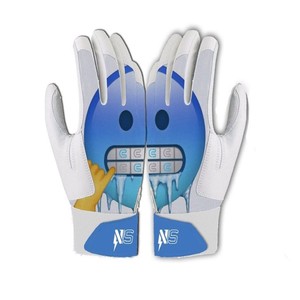 Gants de football en cuir pour jeunes américains, vente en gros, - Product Image 4