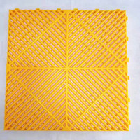 Dalles de sol de garage en plastique à emboîtement faciles à installer, certifiées CE, résistantes, dalles de sol pour entrepôt, dalle de sol pour garage