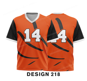 Unisex Custom Logo Adult Sportswear Printed Plain American Football & <b>Soccer</b> Tops with Custom Sizes & Designs - Product Image 2
