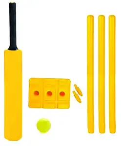 Outdoor Sport Kunststoff Cricket Set AAS Großhandel Kunststoff für Anfänger Fledermaus Ball Stümpfe und Kaution ASPCSPV01 Benutzer definierte Größe IN;34648