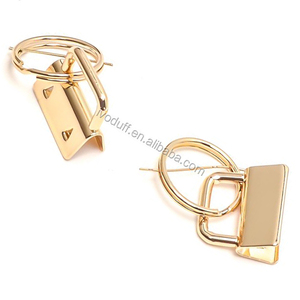 Key Fob Phần Cứng Cổ Phiếu Sáng Bóng Vàng Key Fob Phần Cứng 1Inch, 25Mm Key Fob - Product Image 2